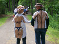 Two Beauties from Behind